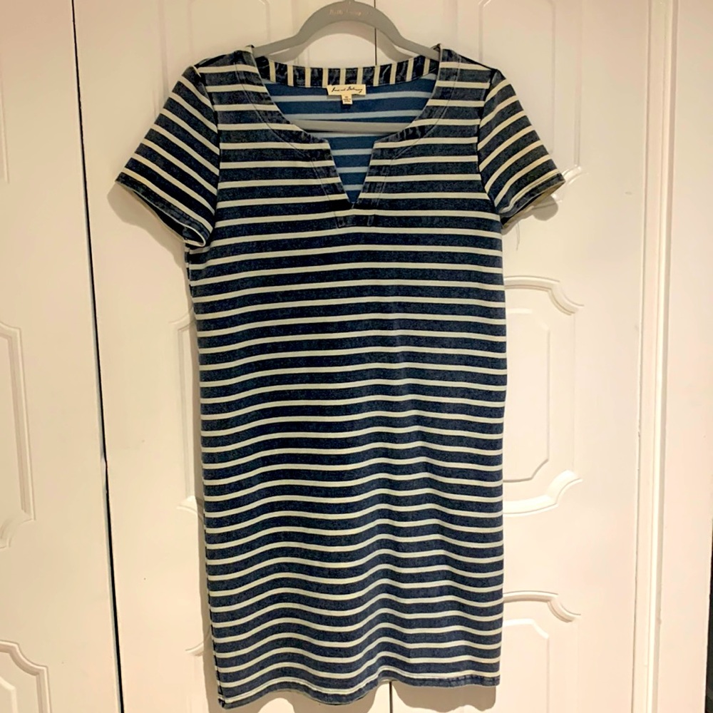 Jane and Delancey | striped dress | size x small